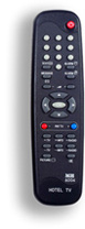 Example of a hotel remote